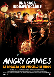 Angry Games - La ragazza con l'uccello di fuoco locandina